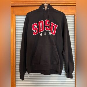 Champion SDSU Mom Hooded Official School Sweatshirt in Women’s Size Medium
